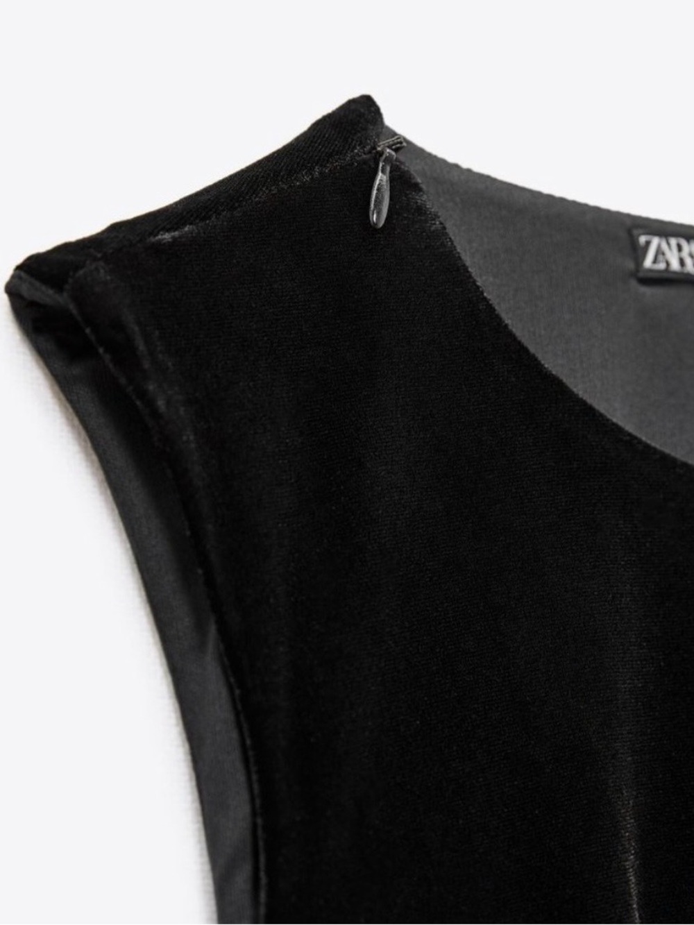 Zara Velvet Bodysuit - Picture 4 of 6